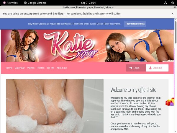 Working Katexoxo.modelcentro.com Account