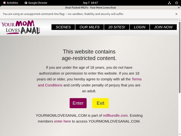 Yourmomlovesanal Account And Password