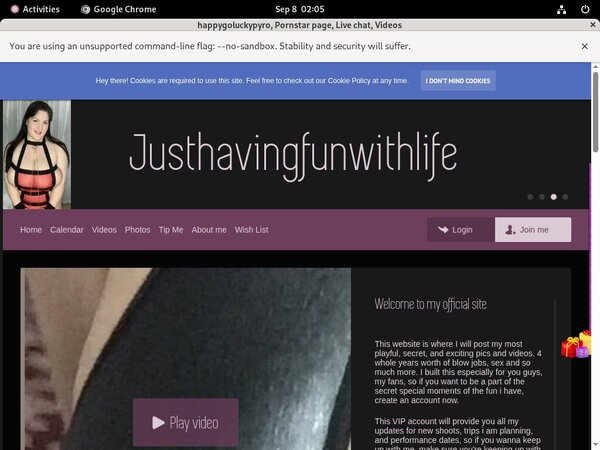 Free Video Happygoluckypyro