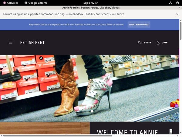 AnnieFootsies Sign Up Again