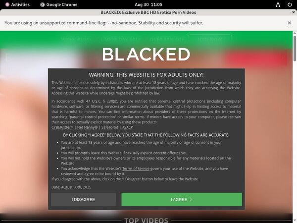Blacked Accont