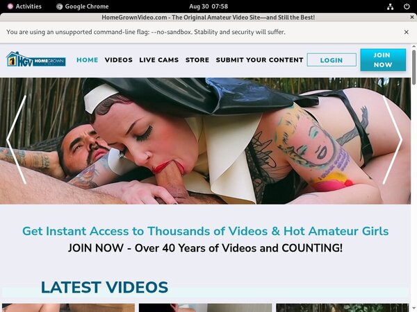 Homegrown Video Paypal Order