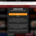 African Casting Passwort