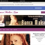 Bianca Malise Sign Up Form