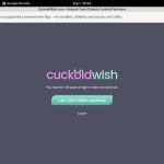 Discount Cuckold Wish Code