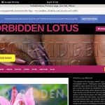 Forbiddenlotus.com Discount Save 50%