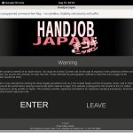 Handjob Japan Gift