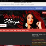 MistressAlexya New Discount