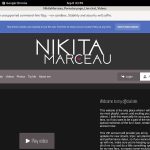 Nikitamarceau.modelcentro.com With Zombaio