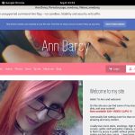 Sign Up To Ann Darcy